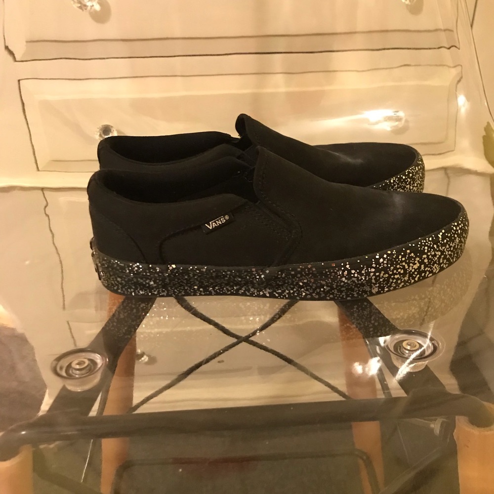 BRAND NEW GLITTER VANS